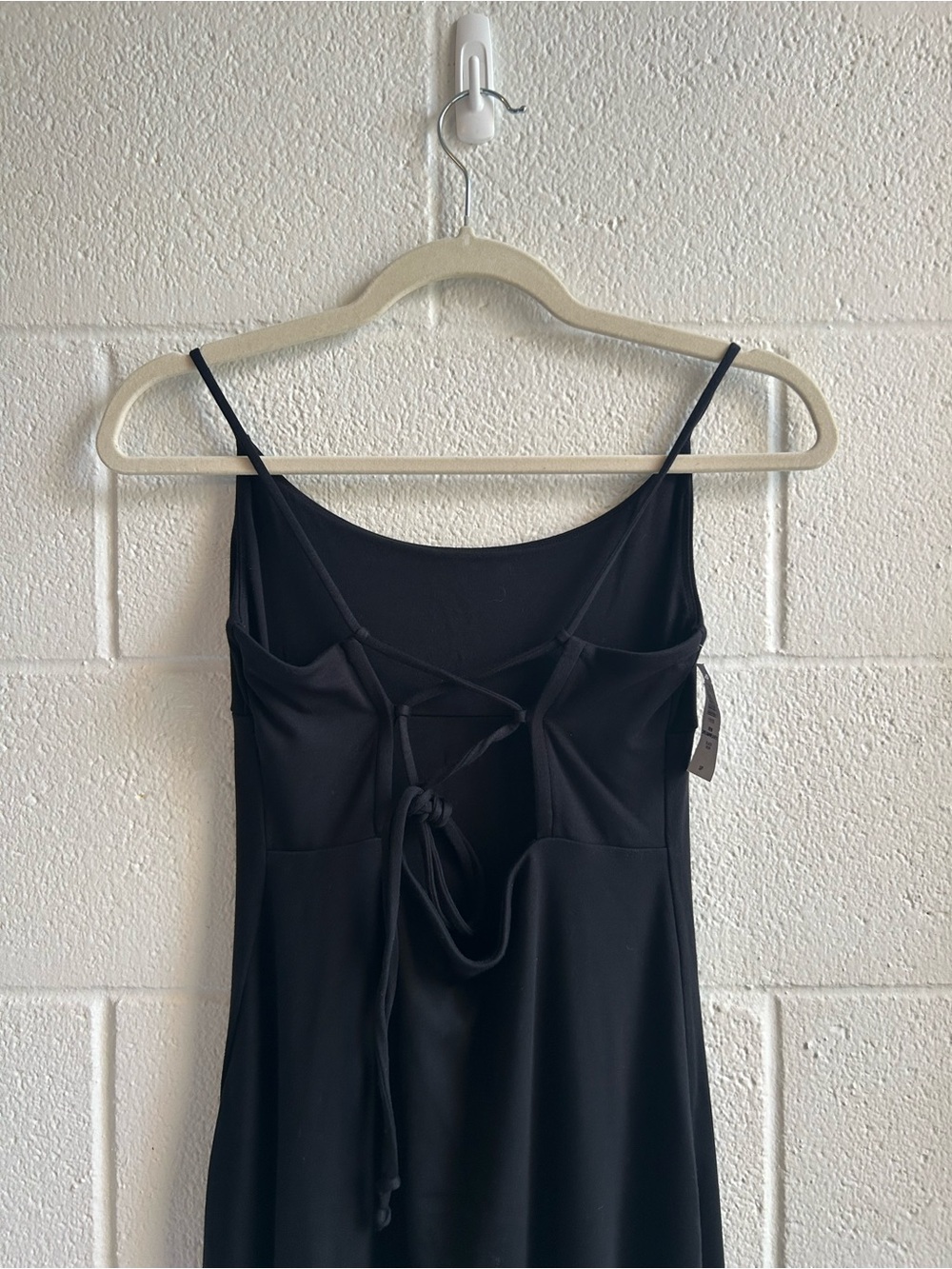 Aritzia Black Midi Dress - Picture 2 of 4